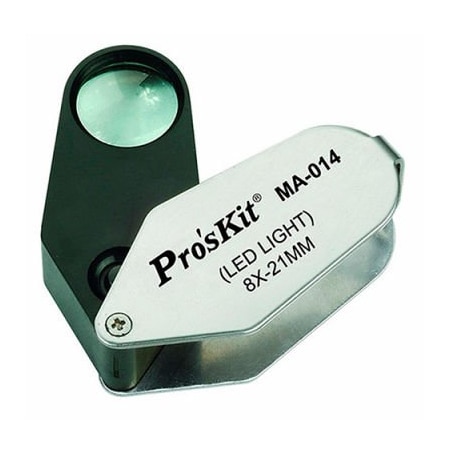 Eclipse Enterprises. Eclipse - 8X LED Lighted Magnifier 902-239